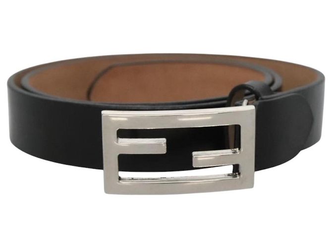 FENDI Gürtel aus Leder 41,3"" schwarz Auth sw412 - Ansicht 2