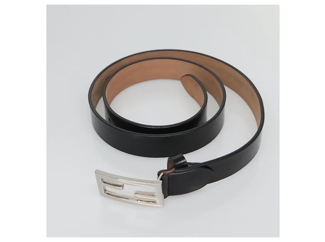 FENDI Gürtel aus Leder 41,3"" schwarz Auth sw412 - Ansicht 6