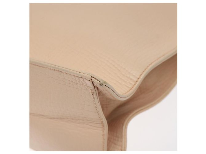 Loewe Bolso de hombro de cuero rosa Auth sw433 - vista 9