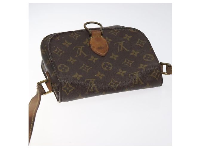 LOUIS VUITTON Monogram Saint Cloud MM Borsa a Spalla M51243 LV Auth hk2429 Monogramma - vista 6