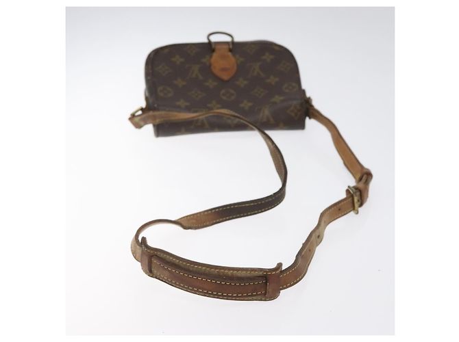 LOUIS VUITTON Monogram Saint Cloud MM Borsa a Spalla M51243 LV Auth hk2429 Monogramma - vista 7