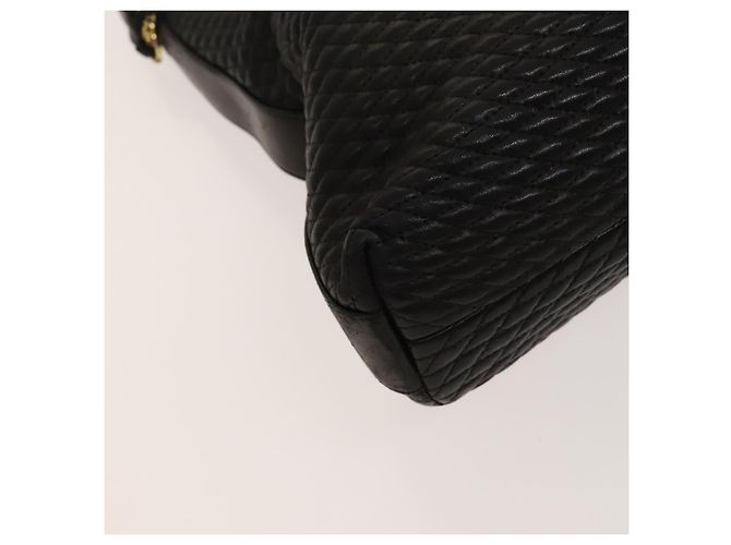 BALLY Borsa a Spalla in Pelle Marrone Oro Auth bs24637 D'oro - vista 16