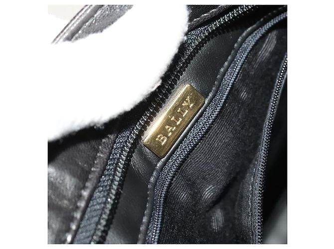 BALLY Borsa a Spalla in Pelle Marrone Oro Auth bs24637 D'oro - vista 18