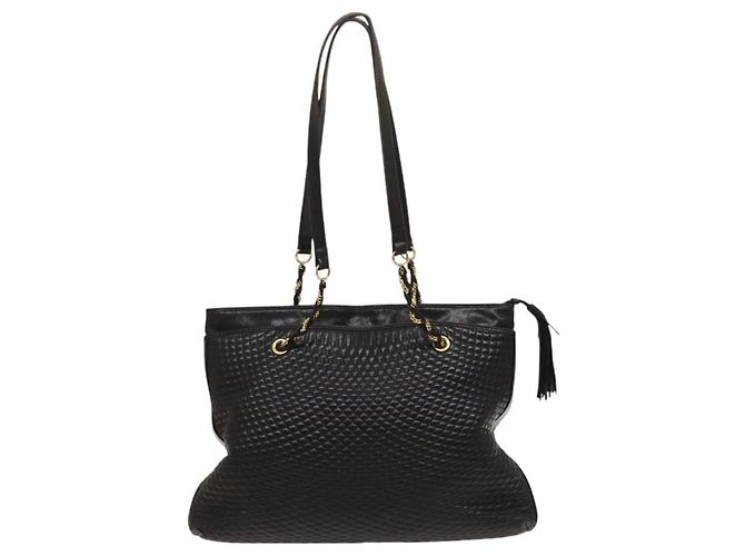 BALLY Borsa a Spalla in Pelle Marrone Oro Auth bs24637 D'oro - vista 2