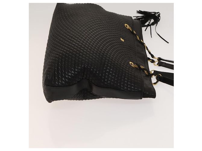 BALLY Borsa a Spalla in Pelle Marrone Oro Auth bs24637 D'oro - vista 3
