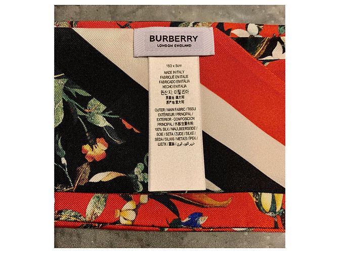 Sciarpa di lusso Burberry Multicolore - vista 2