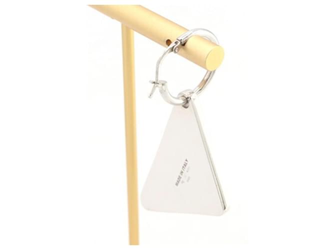 Orecchino a clip in argento sterling Prada - vista 2