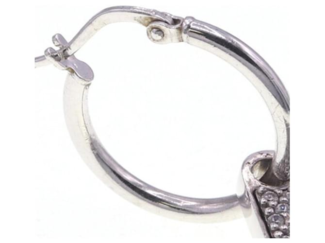 Orecchino a clip in argento sterling Prada - vista 3
