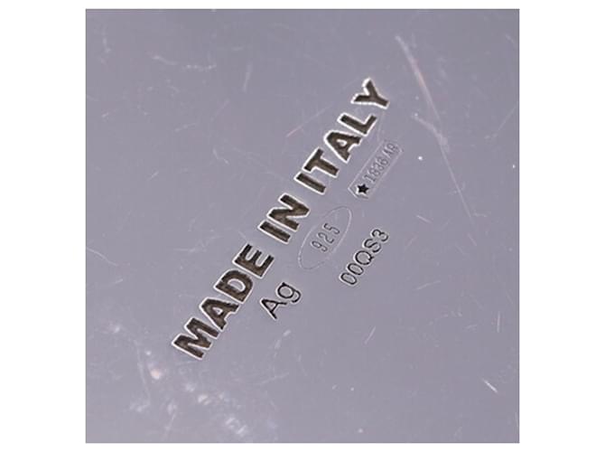 Orecchino a clip in argento sterling Prada - vista 4