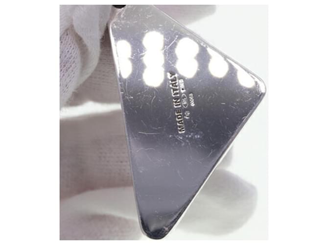 Orecchino a clip in argento sterling Prada - vista 6