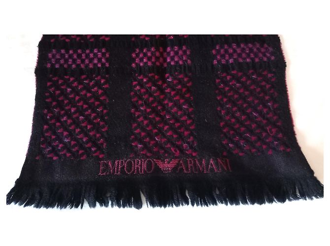 Sciarpa in Lana Emporio Armani Nero - vista 16