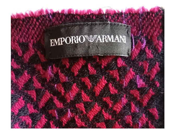 Sciarpa in Lana Emporio Armani Nero - vista 18