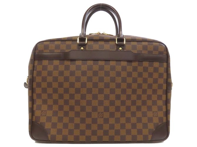 Borsa da viaggio GM Porto Document N41122 Louis Vuitton Marrone Damier ebene - vista 2