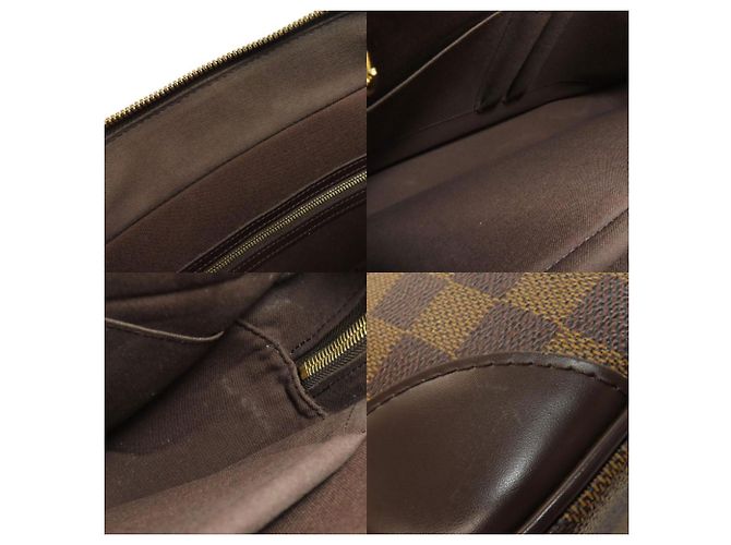 Borsa da viaggio GM Porto Document N41122 Louis Vuitton Marrone Damier ebene - vista 6