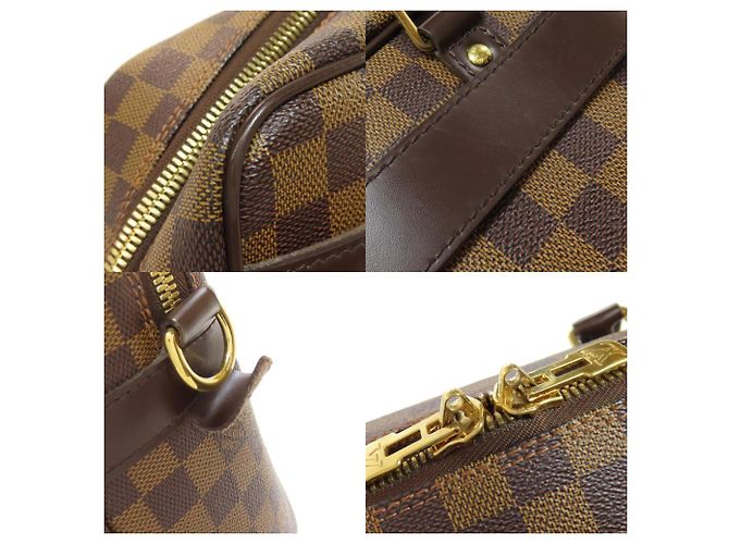 Borsa da viaggio GM Porto Document N41122 Louis Vuitton Marrone Damier ebene - vista 7