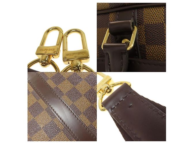 Borsa da viaggio GM Porto Document N41122 Louis Vuitton Marrone Damier ebene - vista 8