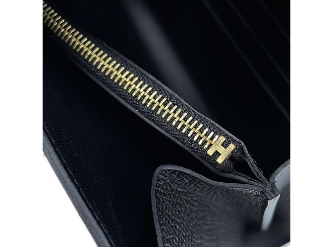 Hermès Cartera Larga Hermes Constance Para Llevar Negro - vista 10