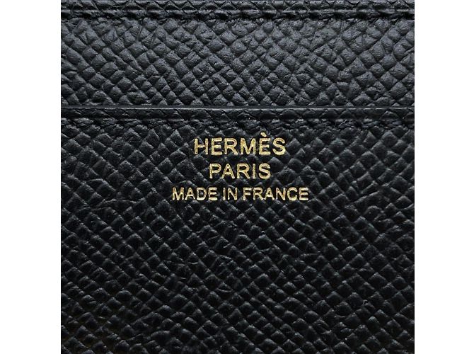 Hermès Cartera Larga Hermes Constance Para Llevar Negro - vista 12
