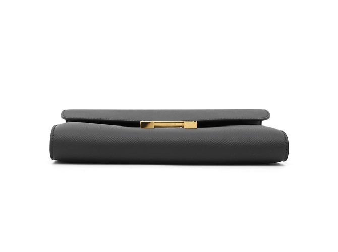 Hermès Cartera Larga Hermes Constance Para Llevar Negro - vista 3