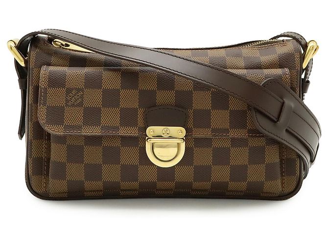 Borsa a Spalla Louis Vuitton Damier Ravello GM Marrone Damier ebene - vista 2