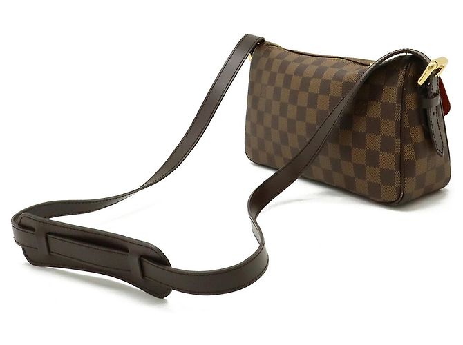 Borsa a Spalla Louis Vuitton Damier Ravello GM Marrone Damier ebene - vista 3