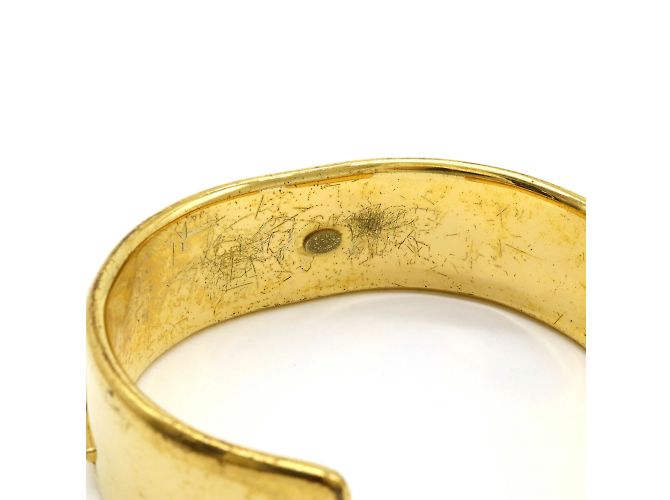 Bracciale rigido placcato oro Chanel D'oro - vista 5