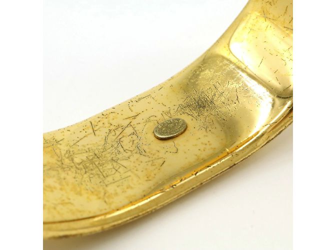 Bracciale rigido placcato oro Chanel D'oro - vista 6