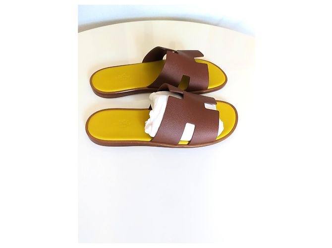 Sandali Izmir Hermès Marrone - vista 2
