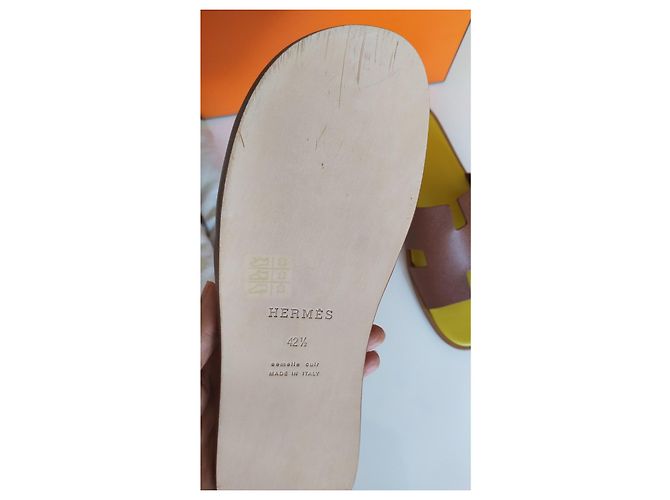 Sandali Izmir Hermès Marrone - vista 6