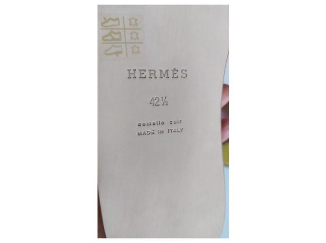 Sandali Izmir Hermès Marrone - vista 8