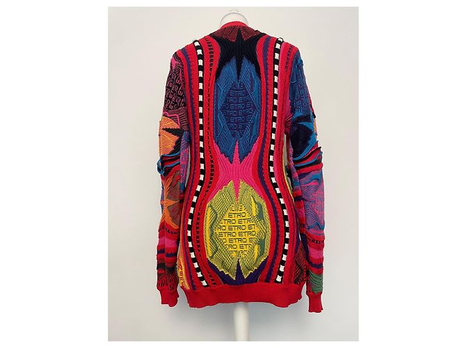 Etro Cardigan aus Baumwolle mehrfarbig Mehrfarben - Ansicht 7