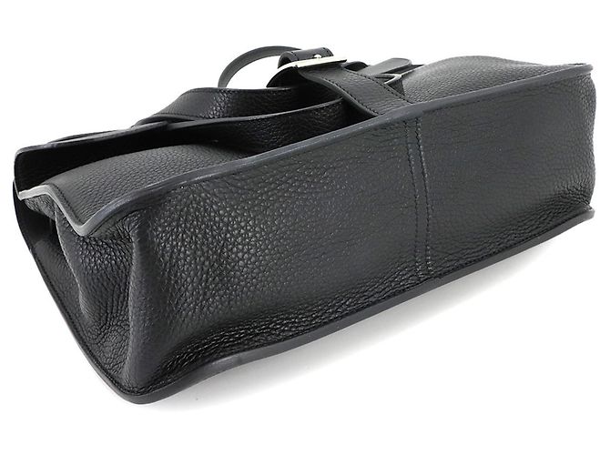 Hermès Borsa Hermes Halzan 31 Nero - vista 5