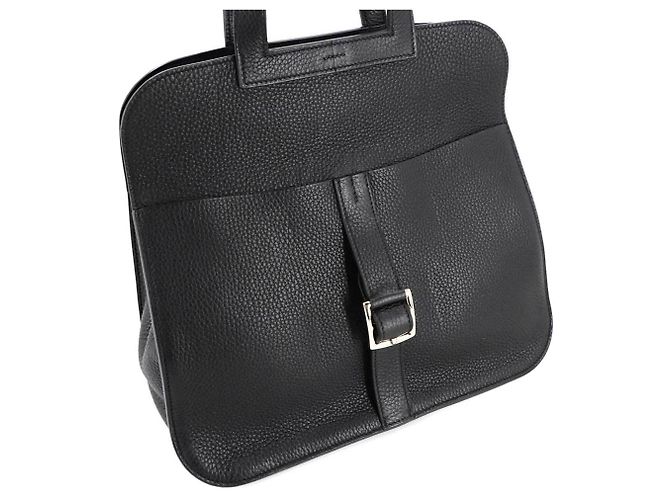 Hermès Borsa Hermes Halzan 31 Nero - vista 9