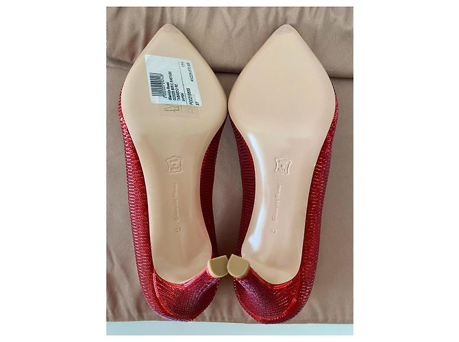 Gianvito Rossi Rastabs Rosso - vista 4