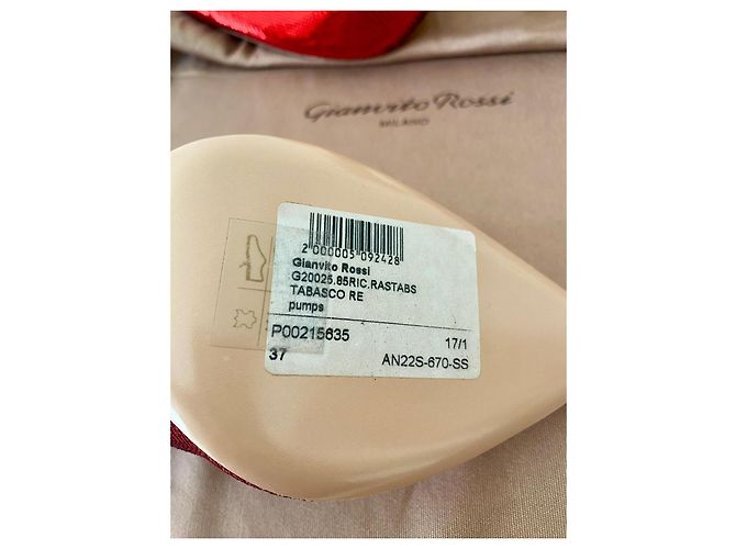 Gianvito Rossi Rastabs Rosso - vista 6