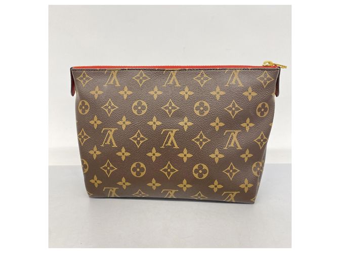 Pochette Monogram Pallas Beauty Case Louis Vuitton Marrone Fuschia - vista 11