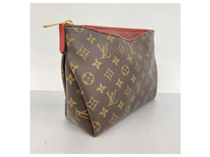 Pochette Monogram Pallas Beauty Case Louis Vuitton Marrone Fuschia - vista 2