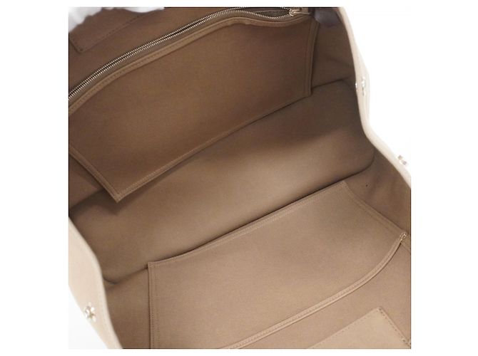 Hermès Borsa Tote Hermes Cabag Elan PM Toile Officier Beige - vista 4