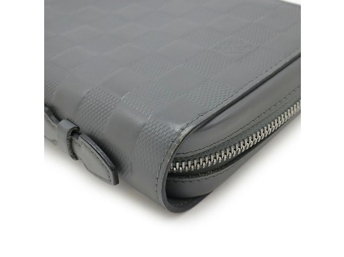 Portafoglio lungo Zippy XL Damier Infini Louis Vuitton Marrone - vista 4