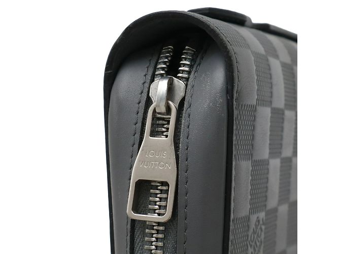 Portafoglio lungo Zippy XL Damier Infini Louis Vuitton Marrone - vista 5