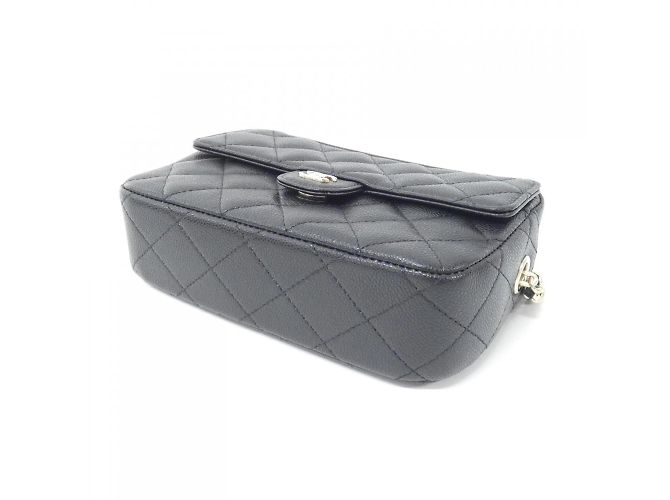 Timeless Chanel Linea Classica Senza Tempo AP4425 Clutch a Catena Nero - vista 3
