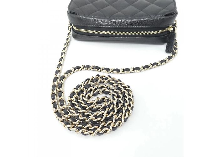 Timeless Chanel Linea Classica Senza Tempo AP4425 Clutch a Catena Nero - vista 5