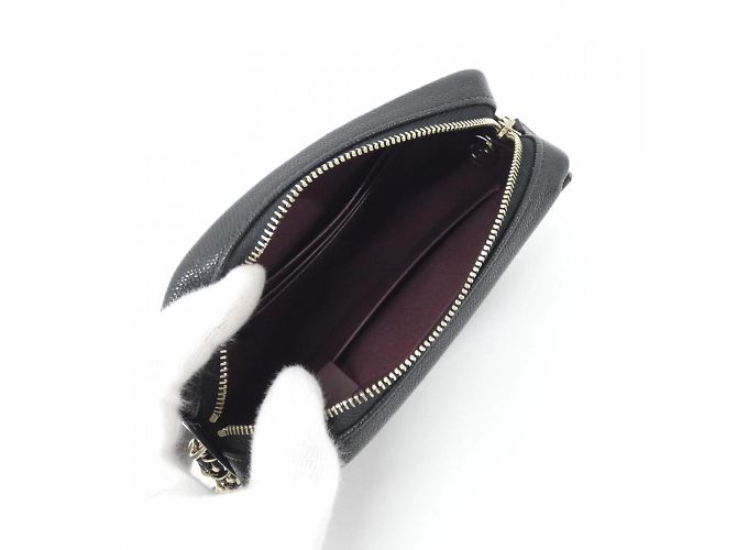 Timeless Chanel Linea Classica Senza Tempo AP4425 Clutch a Catena Nero - vista 7