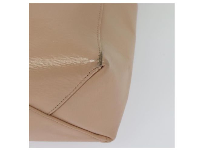 Céline Borsa a mano verticale in tela CELINE in pelle 2 in 1 rosa oro Auth sw418 D'oro - vista 10