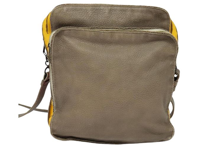 Autre Marque BORSA A SPALLA IN PELLE MULTICOLOR INTRECCIATO BOTTIGA VENETA Auth 122604 - vista 13