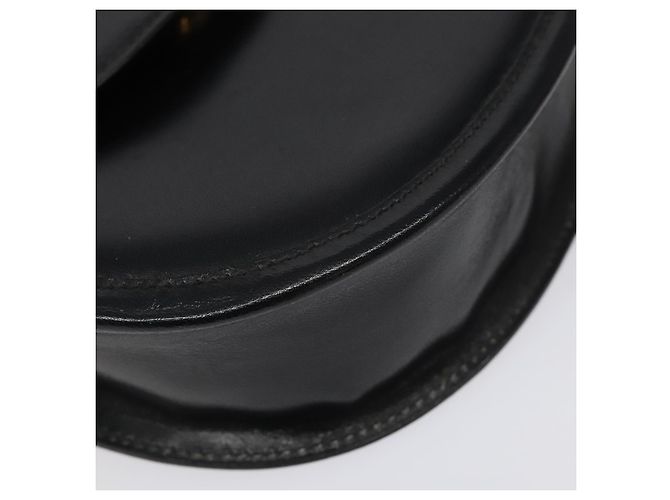Borsa a Spalla BALLY in Pelle Nera Oro Auth BA1625 Nero D'oro - vista 14