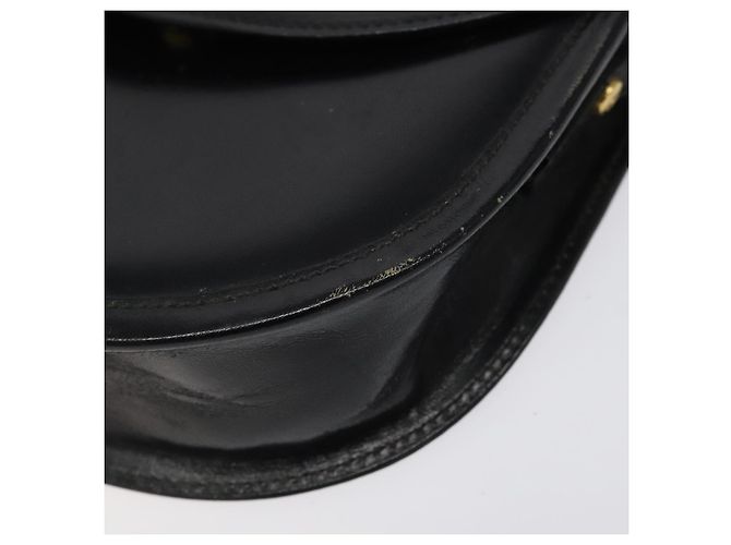 Borsa a Spalla BALLY in Pelle Nera Oro Auth BA1625 Nero D'oro - vista 9
