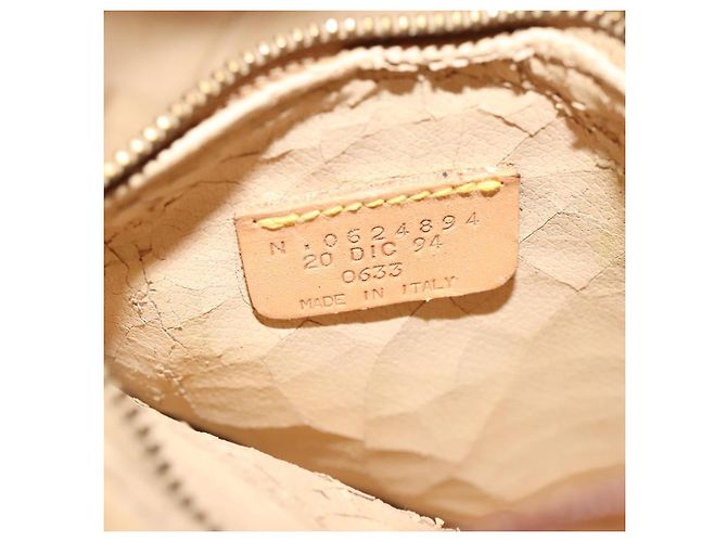 ETRO Borsa a Spalla Paisley PVC Marrone Oro Auth am8283 D'oro - vista 12