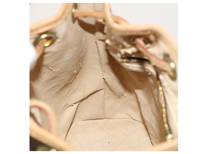 ETRO Borsa a Spalla Paisley PVC Marrone Oro Auth am8283 D'oro - vista 19