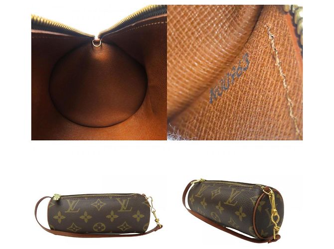 Louis Vuitton Handtasche Papillon 30 Braun - Ansicht 8